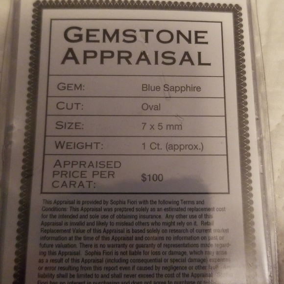 Midnight sapphire - Picture 3 of 3